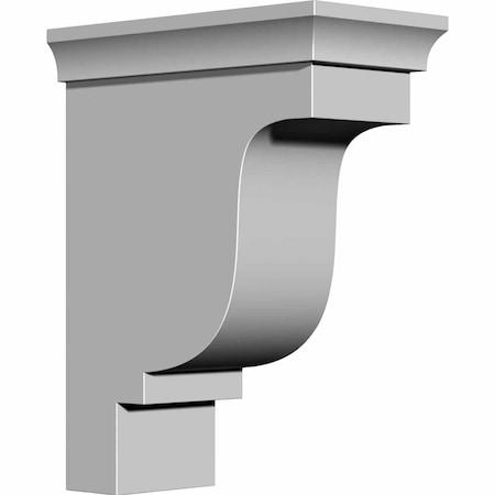 Ekena Millwork 3 1/2"W x 7"D x 9"H Edinburgh Bracket BKT03X09X07ED
